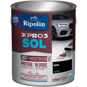 Peinture d'Apprêt Ripolin Noir Satiné