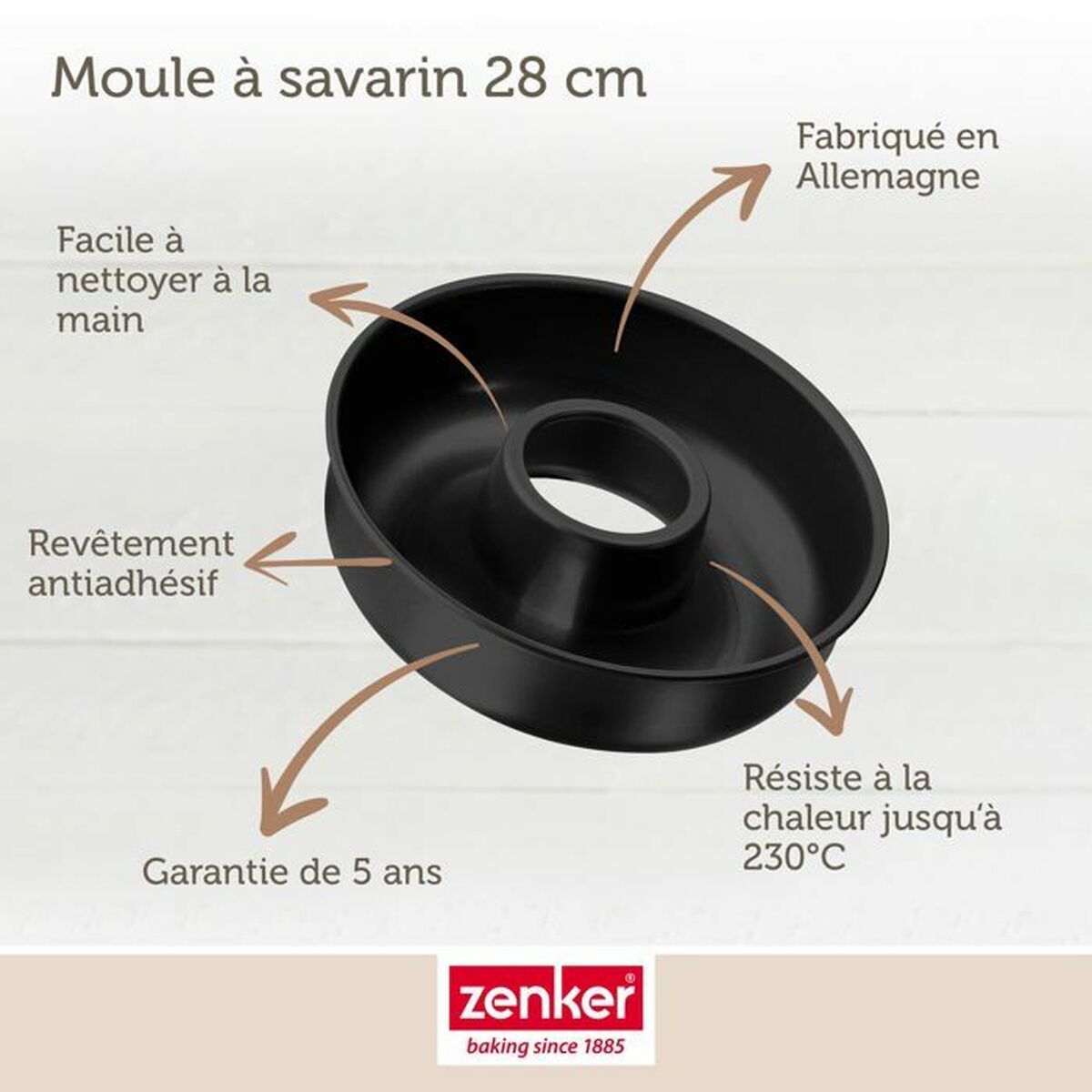 Moule amovible Zenker