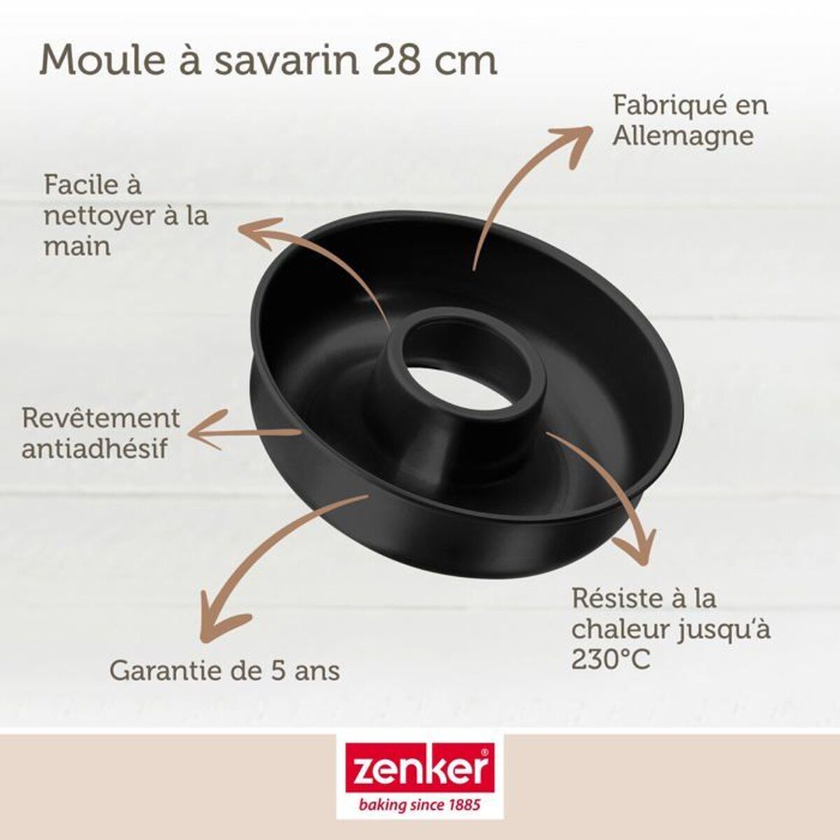 Moule amovible Zenker