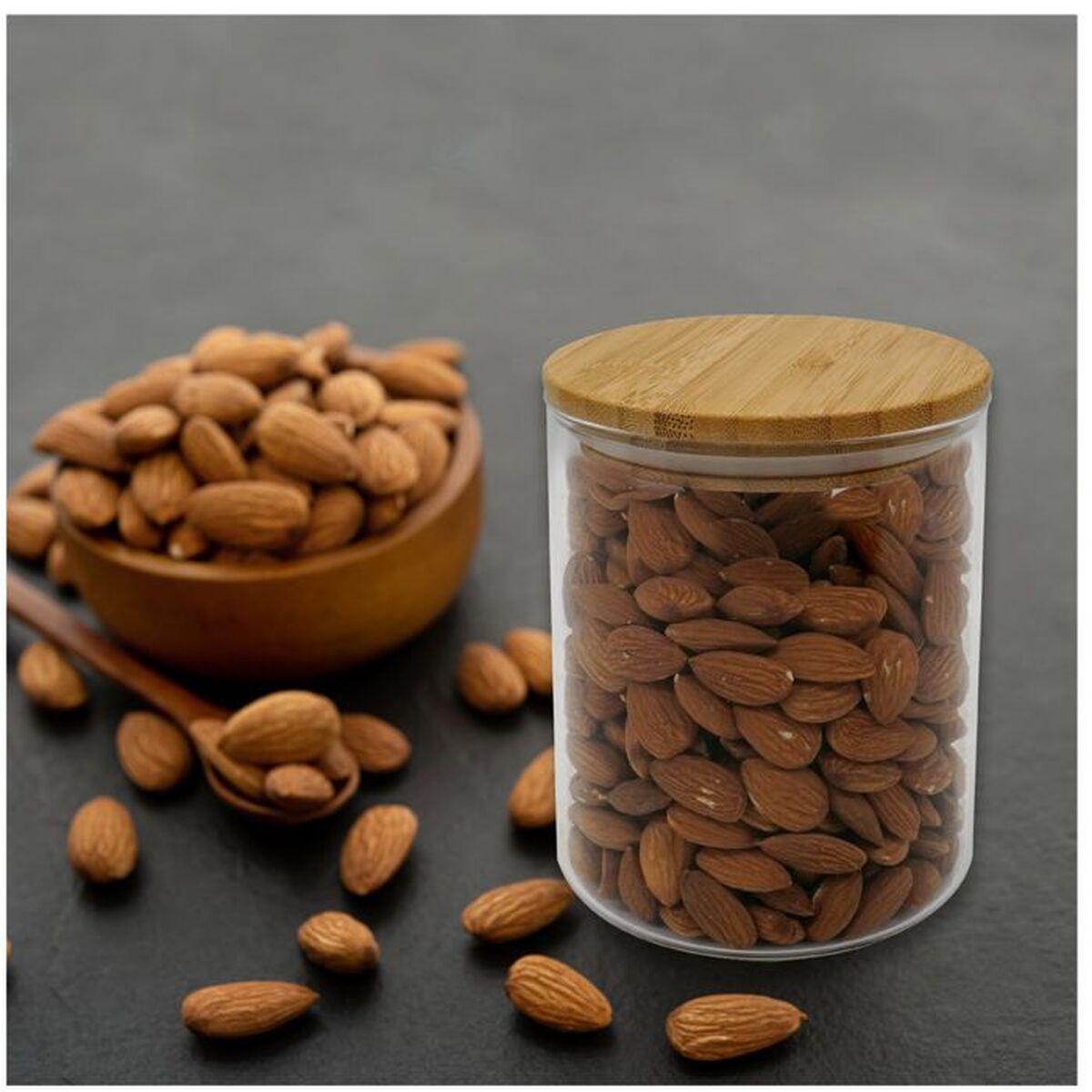 Set de Boites Fackelmann Naturel 4 Pièces