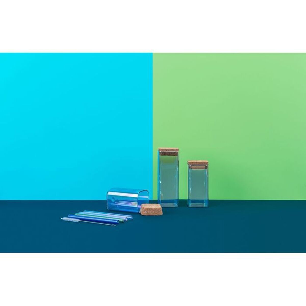 Set de 3 Boites Fackelmann Tasty Green Vert 450 ml 3 Pièces