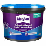 Colle à papier peint Metylan Blanc 2,25 kg 24 x 13 x 24 cm