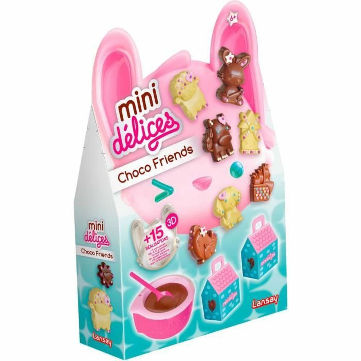 Ensemble d'ustensiles de cuisine Lansay Mini delicias - LANSAY - Choco Friends
