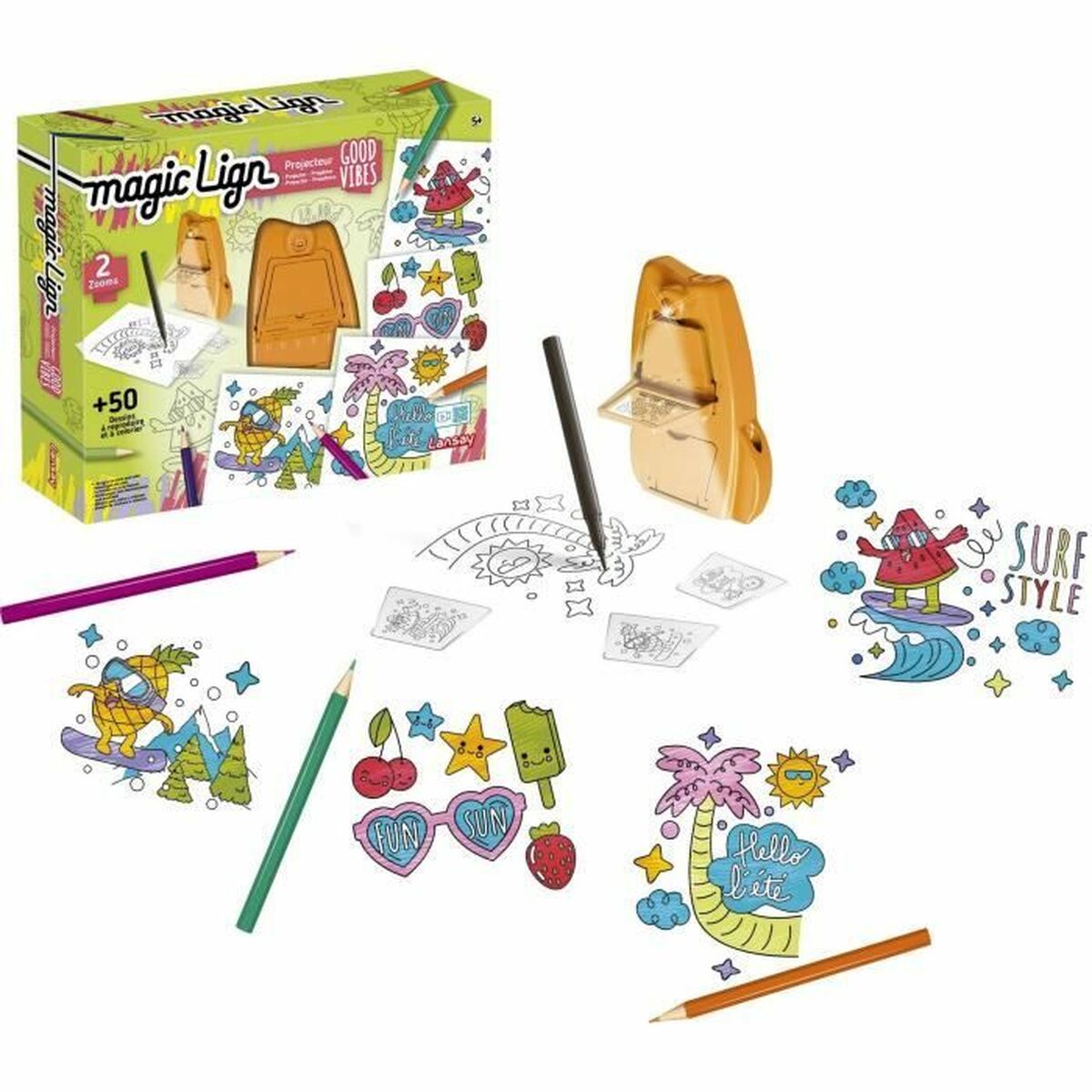 Ensemble d'Écriture Lansay Magic Lign