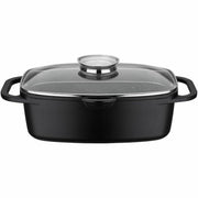 Casserole avec Couvercle Baumalu Noir Céramique
