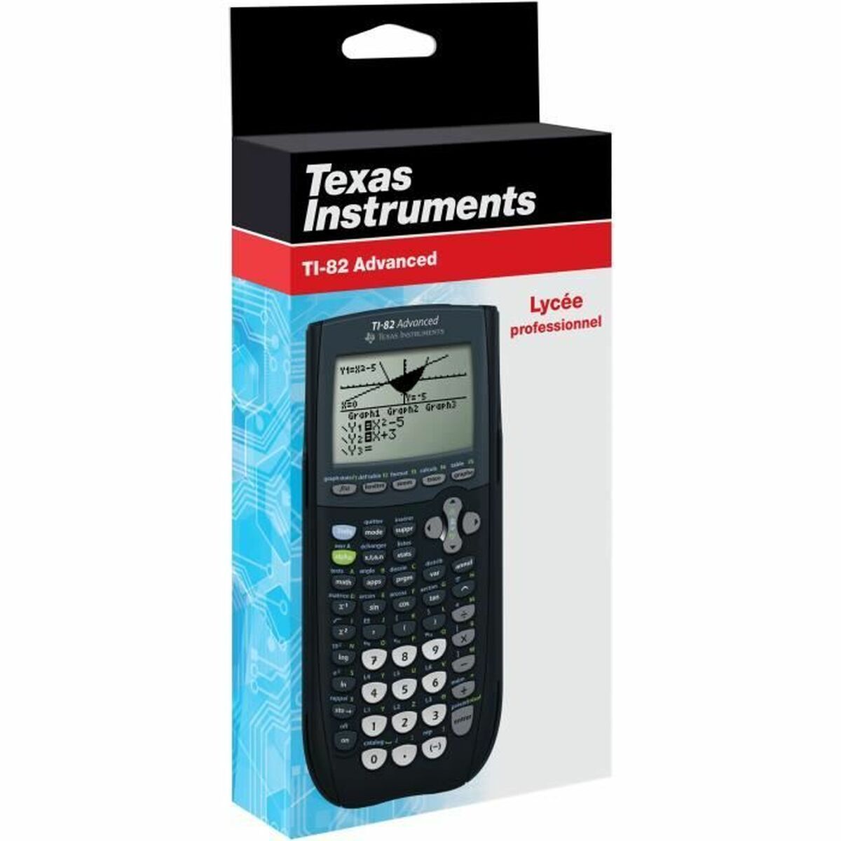 Calculatrice scientifique Texas Instruments Noir