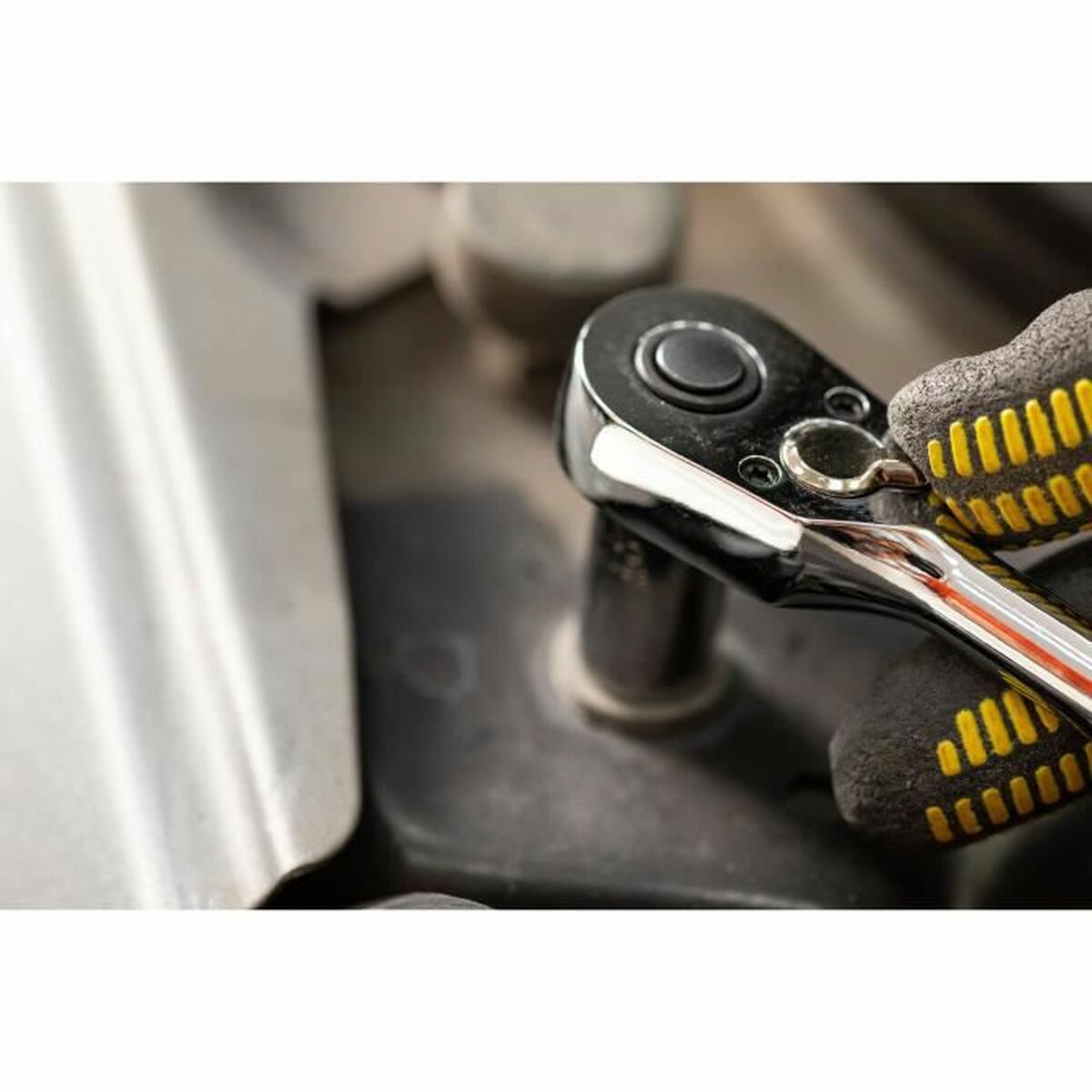 Clé à cliquet Stanley 72 DET STMT82666-0 1/4" Métal 11 Pièces