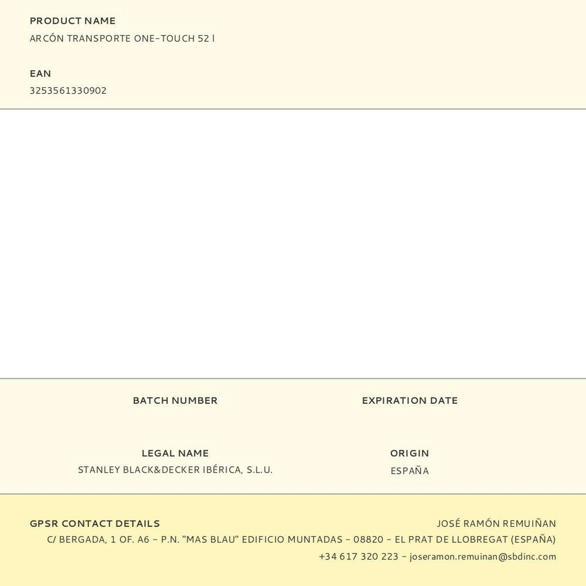 Boîte à outils Stanley Plastique