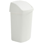 Poubelle TAPA BASCULANTE Blanc Plastique