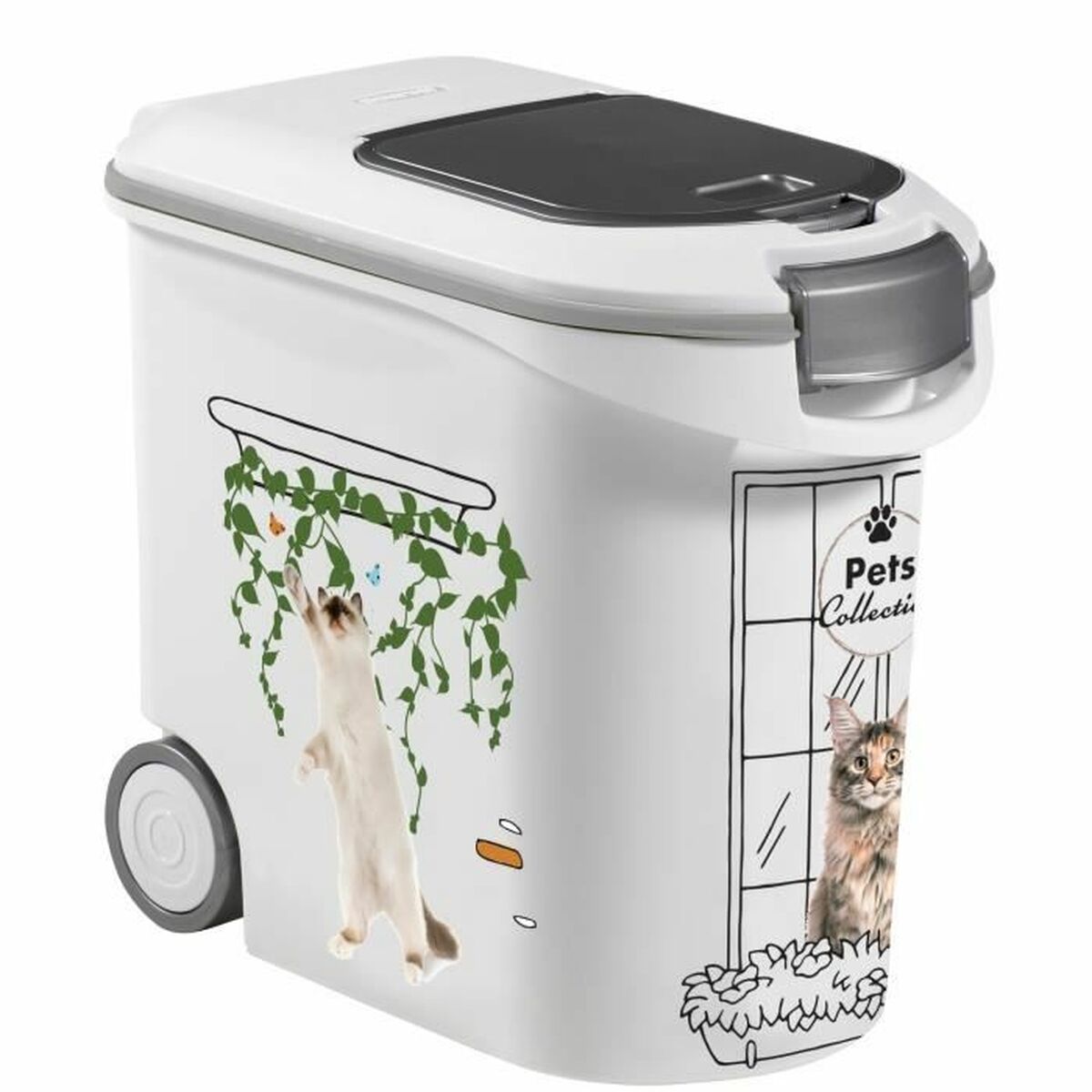 Récipient de Conservation des Aliments Curver Blanc 35 L