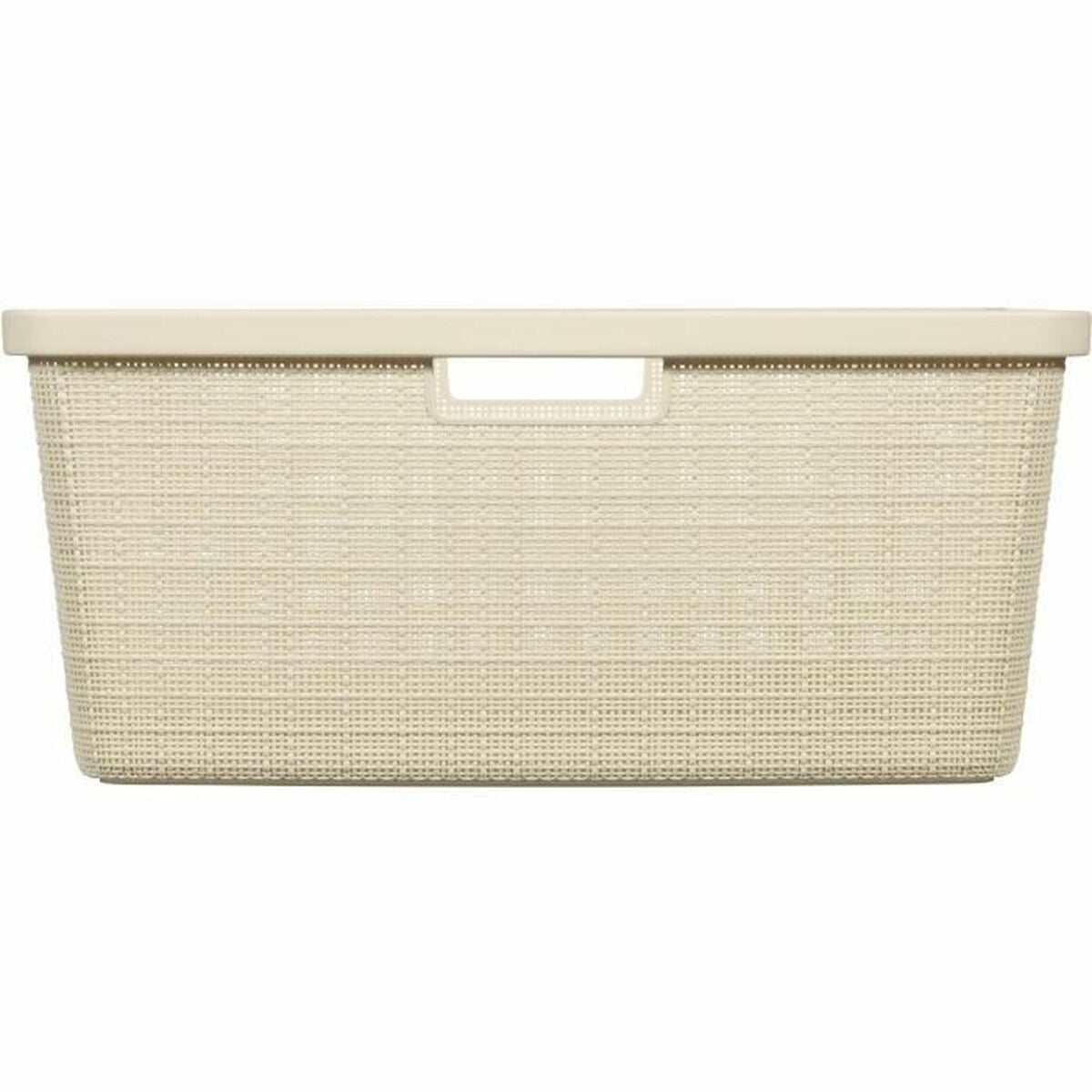 Panier à linge Curver Yute Blanc Plastique 45 L