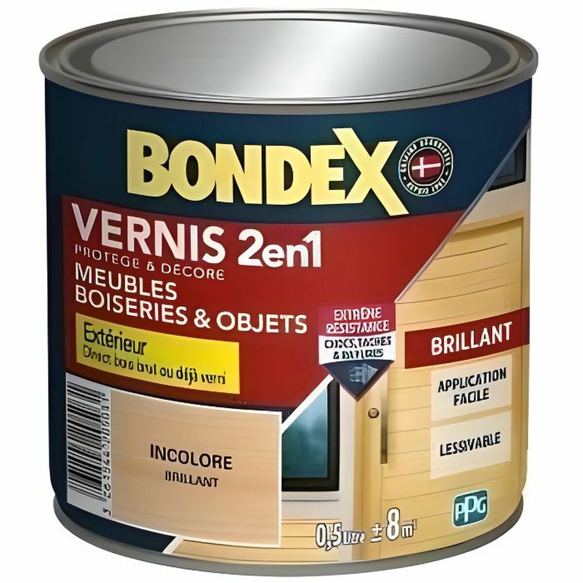 Peinture d'Apprêt Bondex Blanc 500 ml