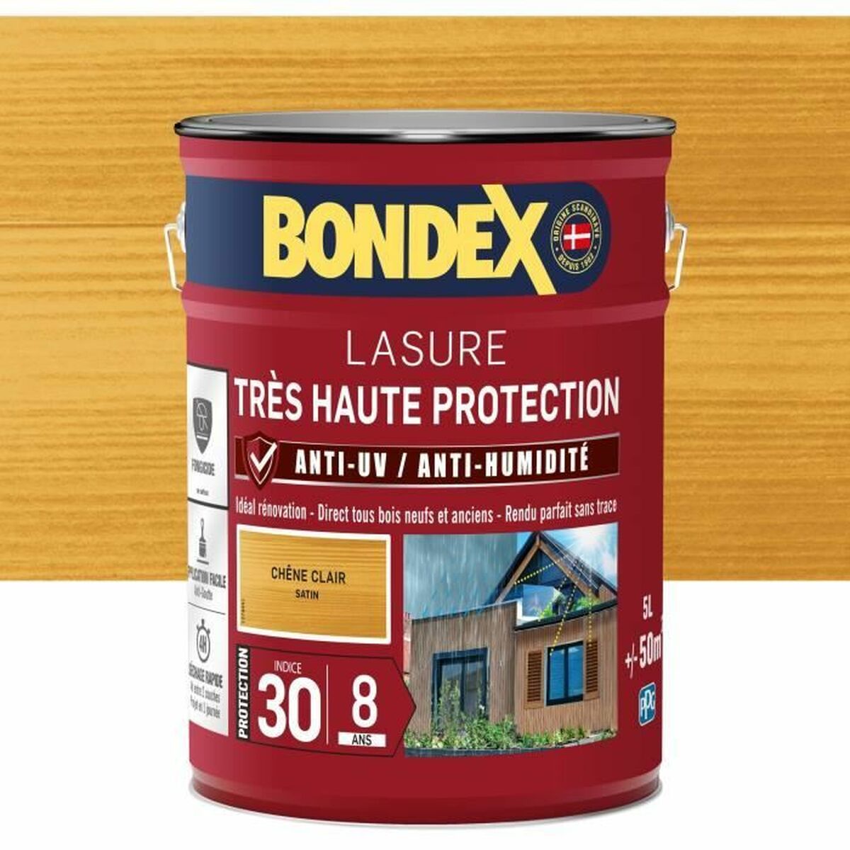 Peinture d'Apprêt Bondex Satiné 5 L Beige