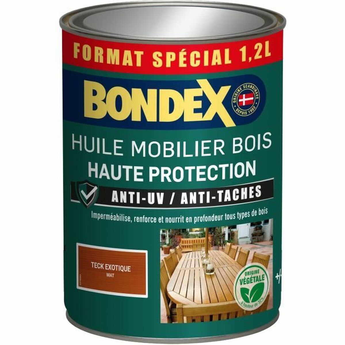 Peinture d'Apprêt Bondex Mat 1,25 L