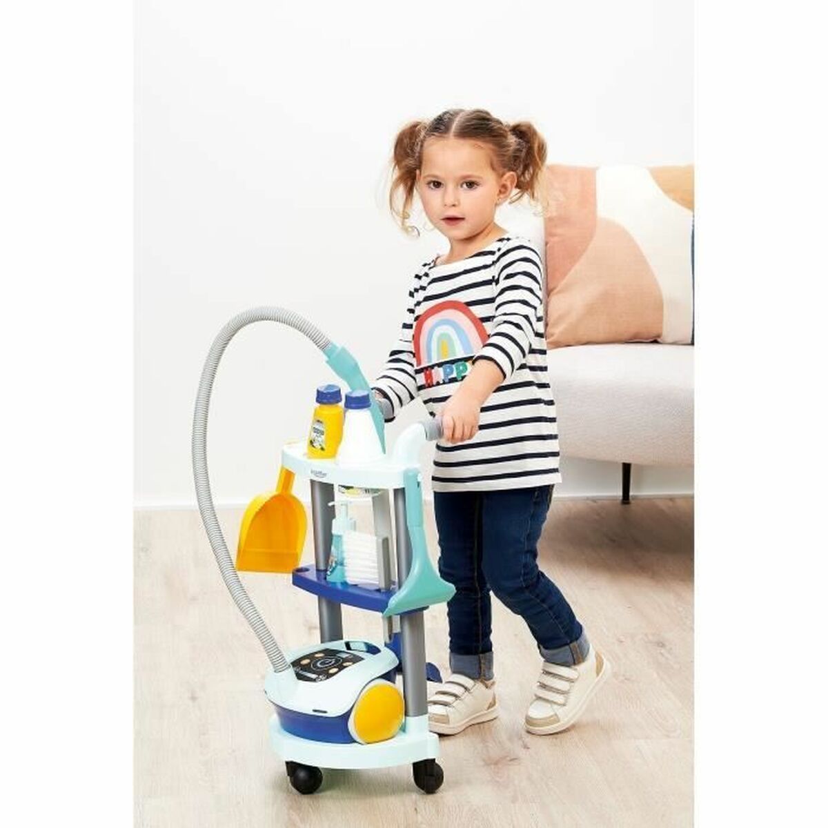 Chariot de nettoyage avec accessoires Ecoiffier 2772