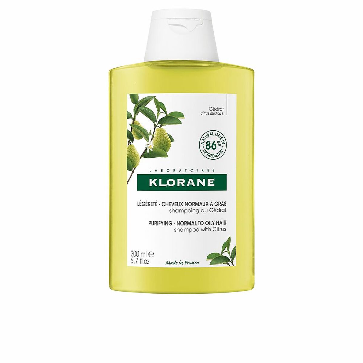Shampooing Klorane Cidra Bio 200 ml