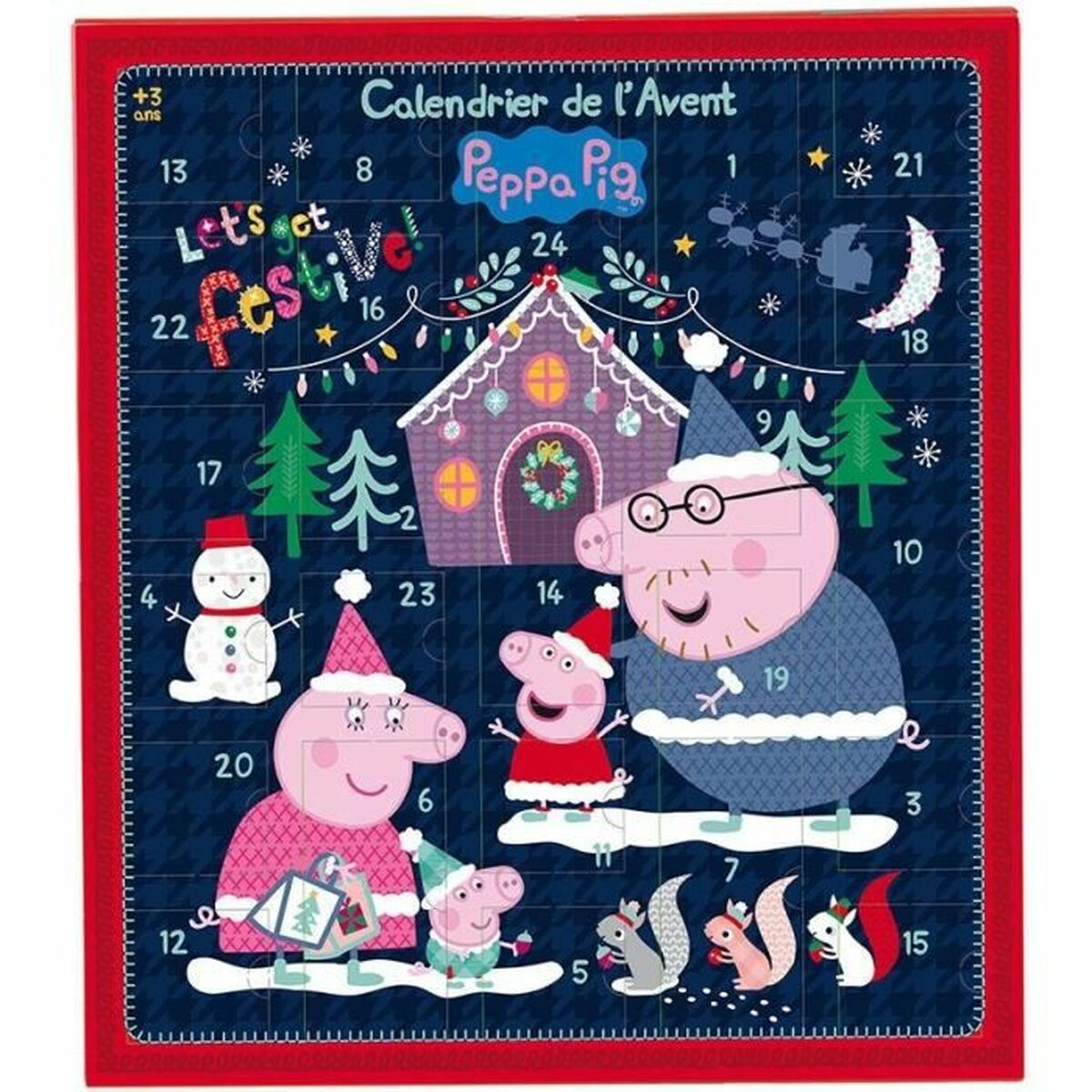 Calendrier de l’Avent Jemini Pepa Pig