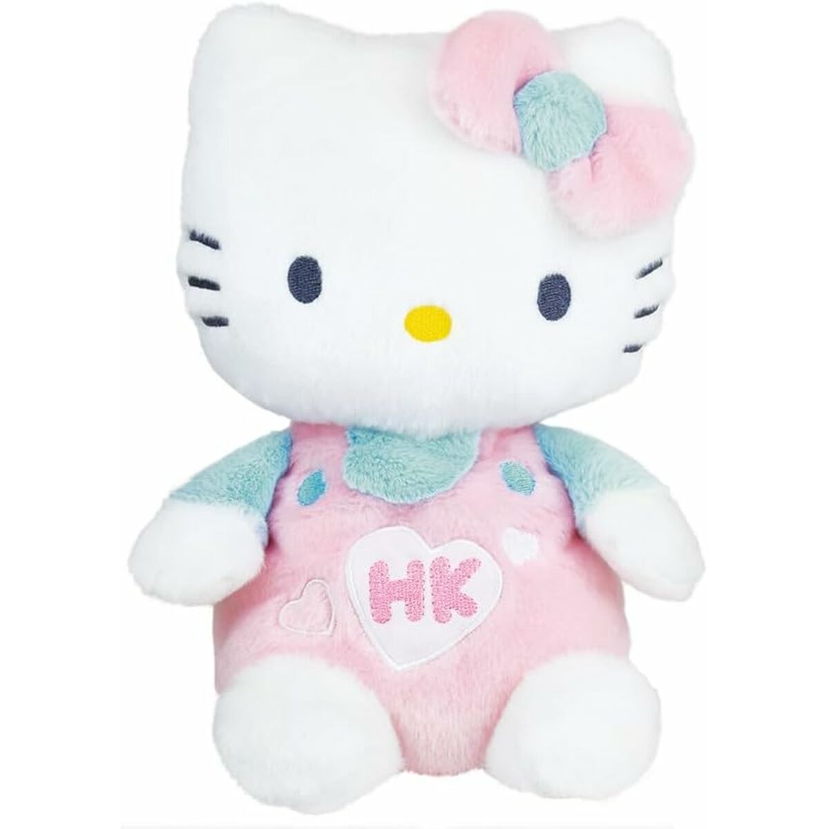Jouet Peluche Jemini Hello Kitty Blanc Rose