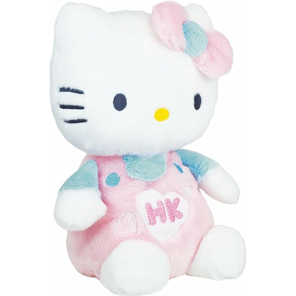 Jouet Peluche Jemini Hello Kitty Blanc Rose