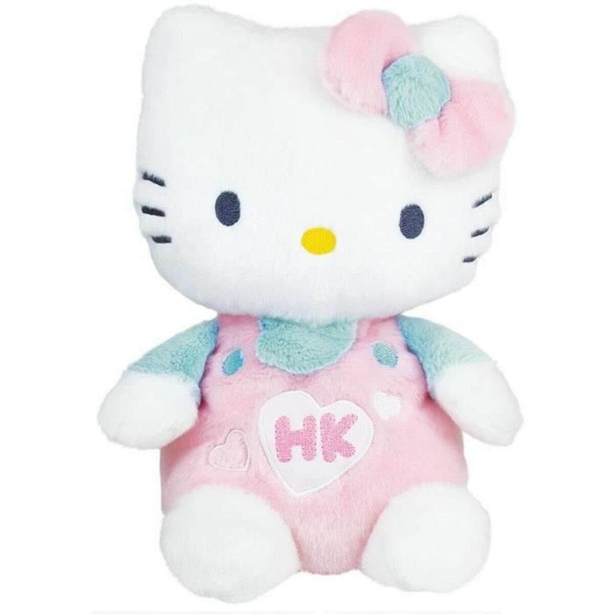 Jouet Peluche Jemini Hello Kitty Blanc Rose
