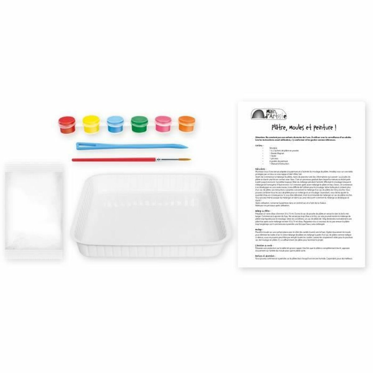 Travaux Manuel Man d'Artiste Blanc