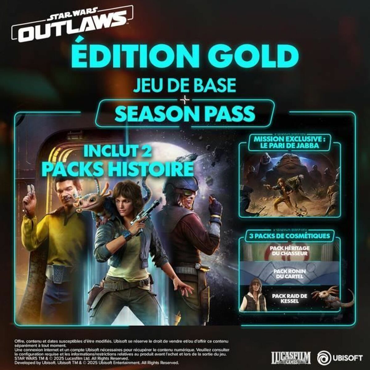 Jeu vidéo pour Switch Ubisoft Star Wars Outlaws
