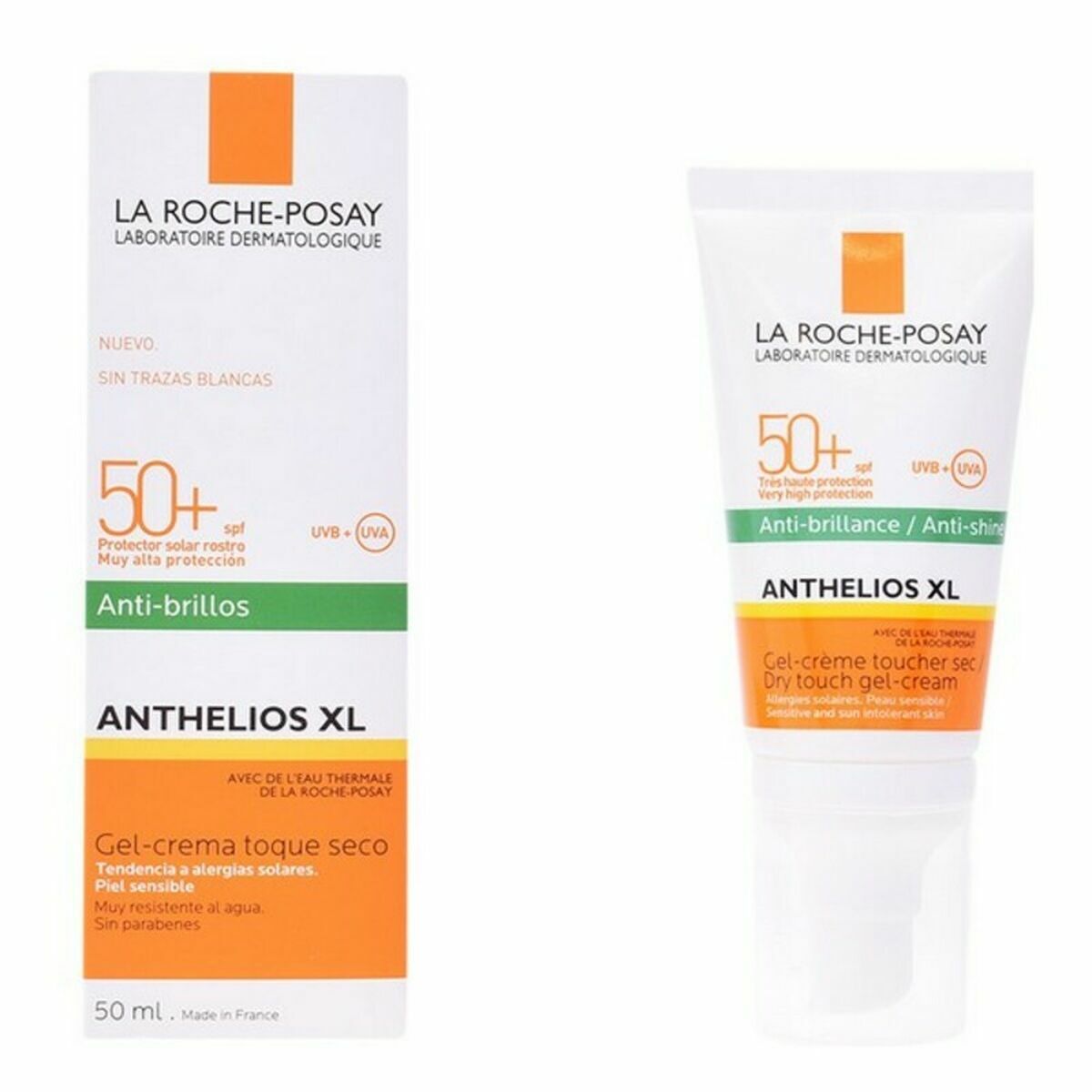 Crème Solaire en Gel La Roche Posay Anthelios Xl Spf 50 50 ml