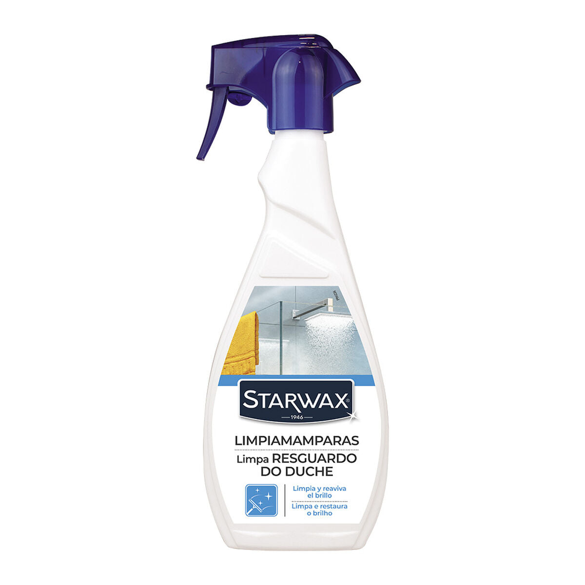 Lave-vitres avec Pulvérisateur Starwax 500 ml parois de douche