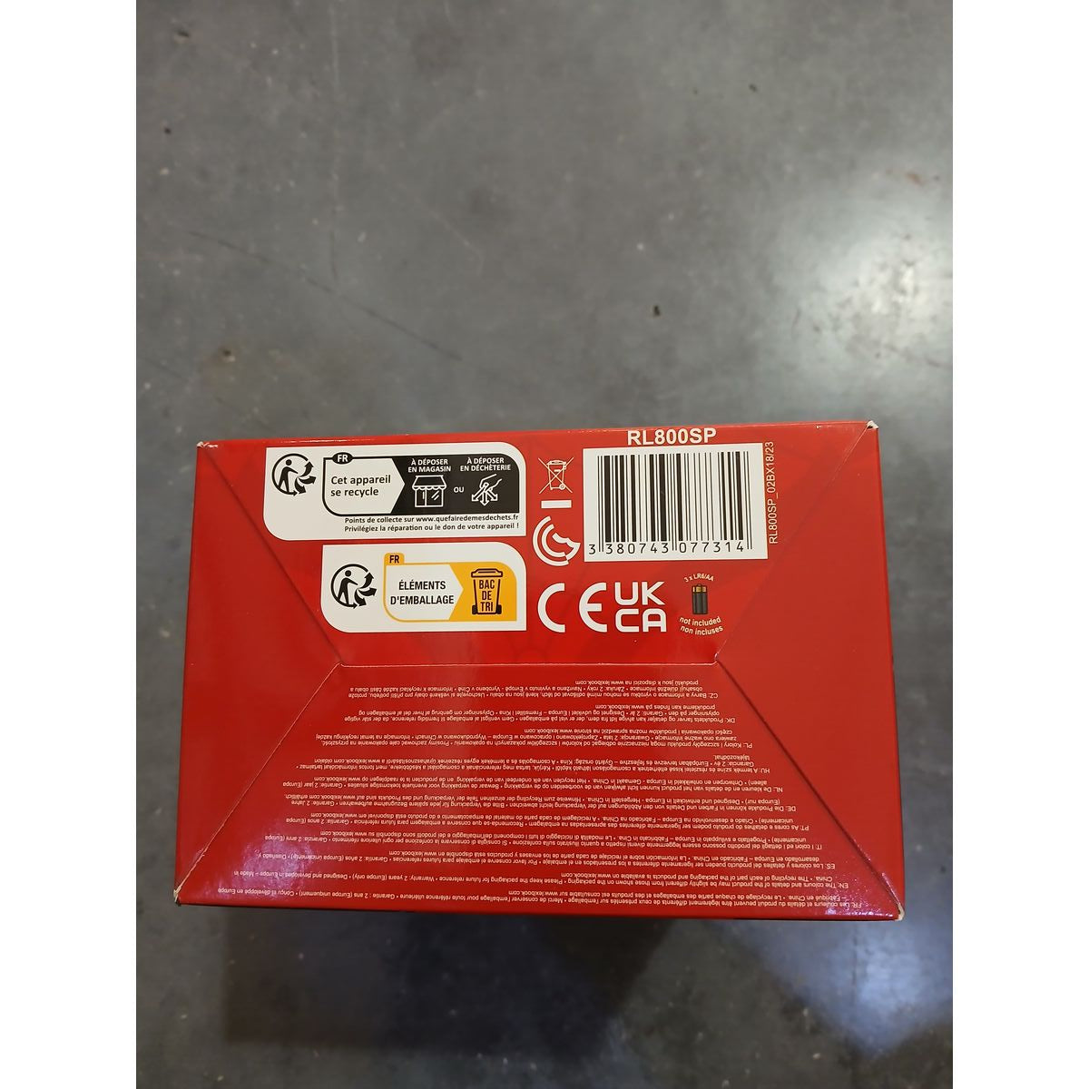 Radio-réveil Spider-Man RL800SP