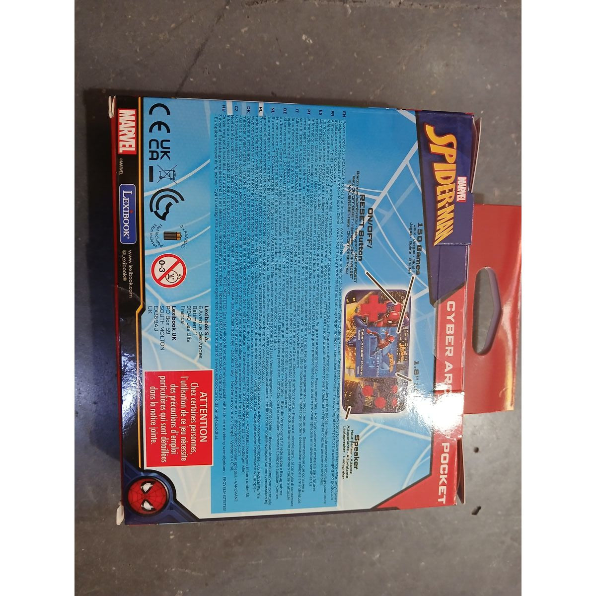 Consoles de jeux vidéo Spider-Man