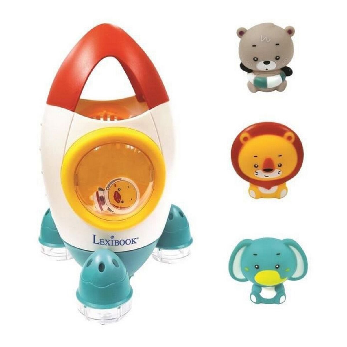 Jouets Pour le Bain Lexibook 4 Pièces 3 Unités