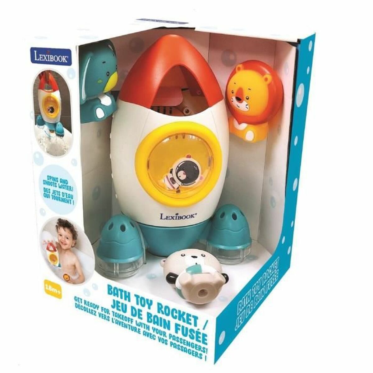 Jouets Pour le Bain Lexibook 4 Pièces 3 Unités