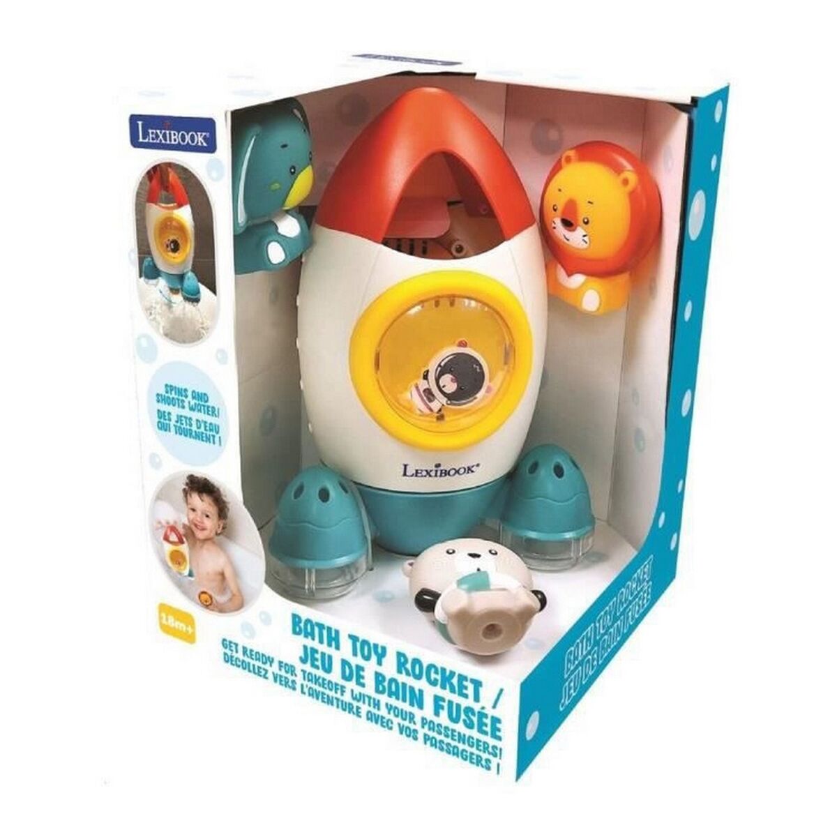 Jouets Pour le Bain Lexibook 4 Pièces 3 Unités