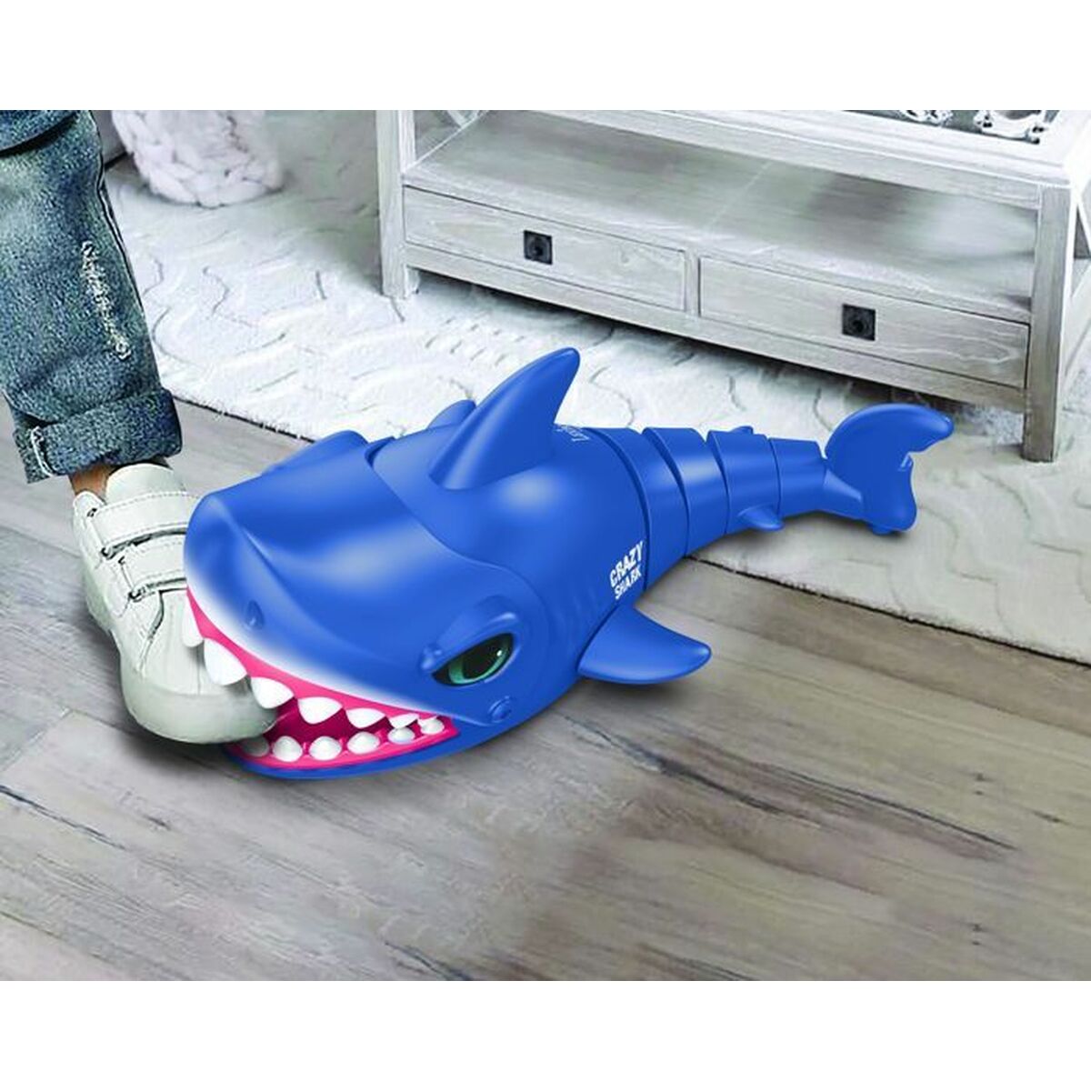 Télécommande Voiture Lexibook RC Shark - Crazy Shark Bleu Multicouleur