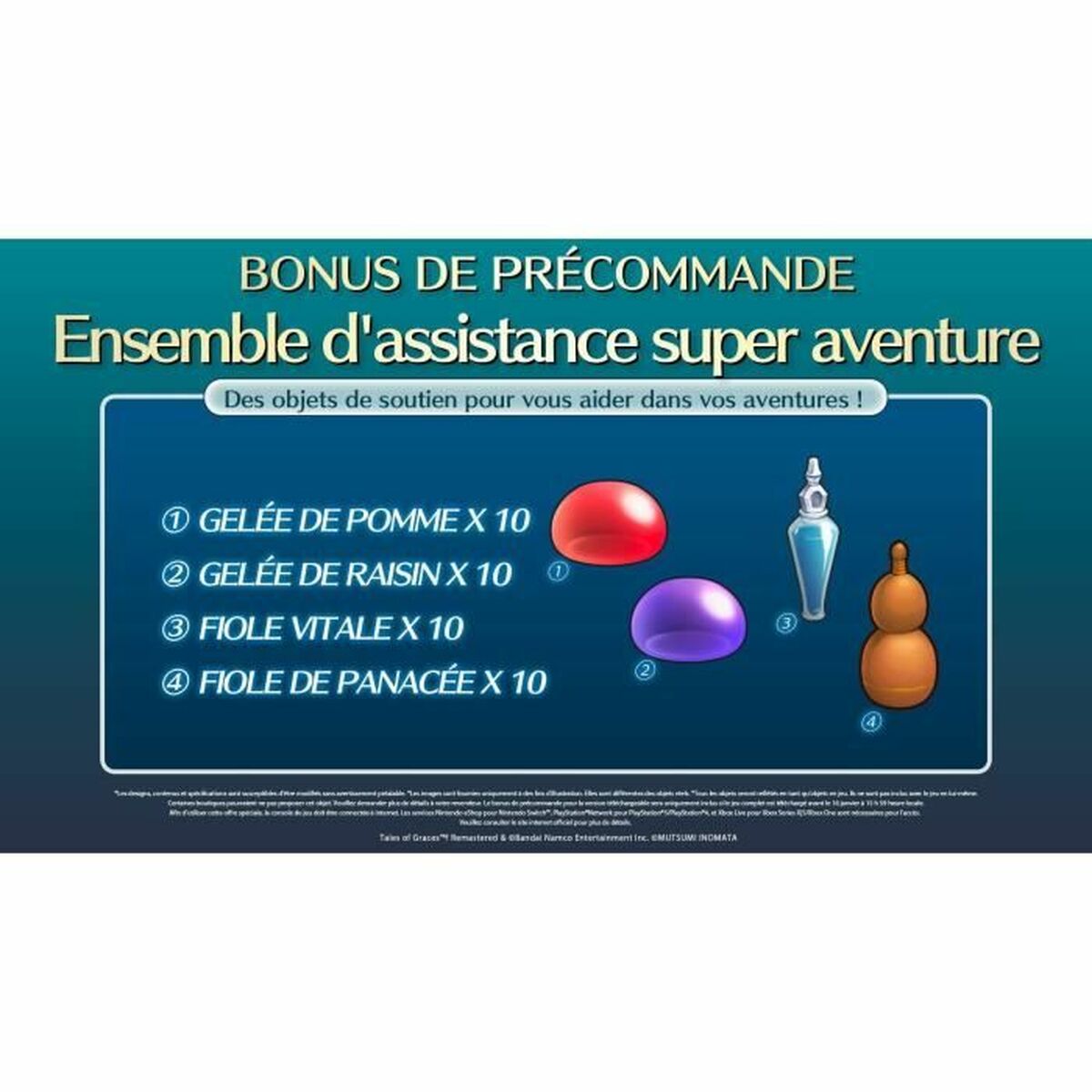 Jeu vidéo pour Switch Bandai Namco Tales of Graces f Remastered