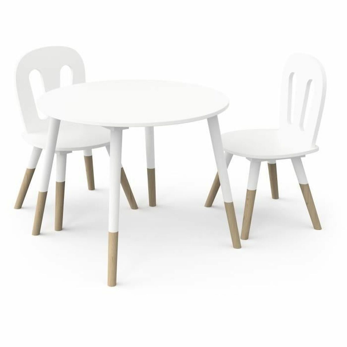 Set de Table et Chaises pour Enfants Demeyere Blanc