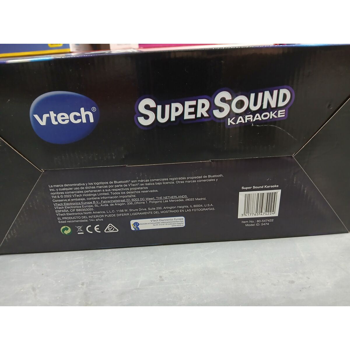 Enceinte avec Microphone Karaoké Vtech Super Sound