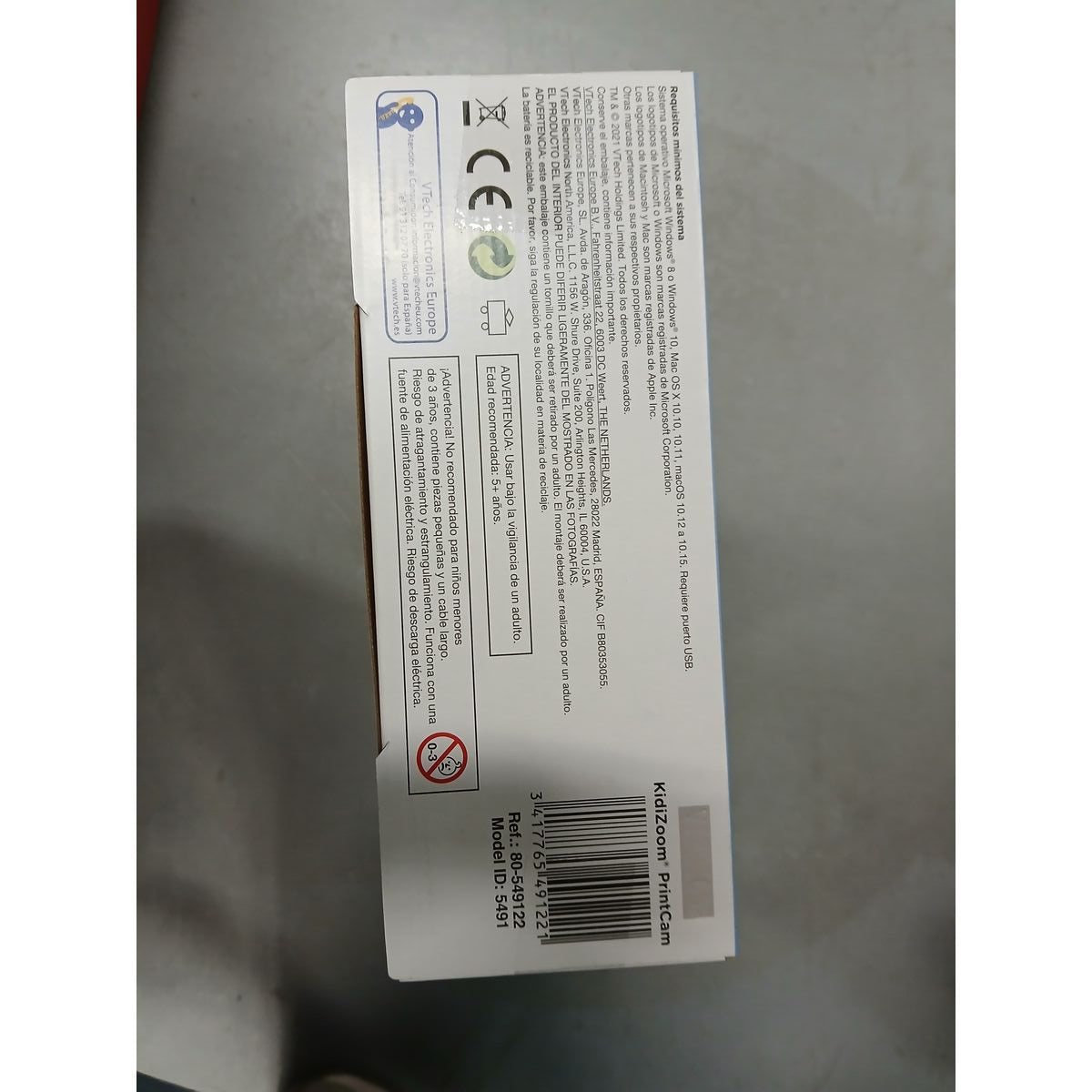 Appareil Photo Numérique pour Enfants Vtech Kidizoom Print