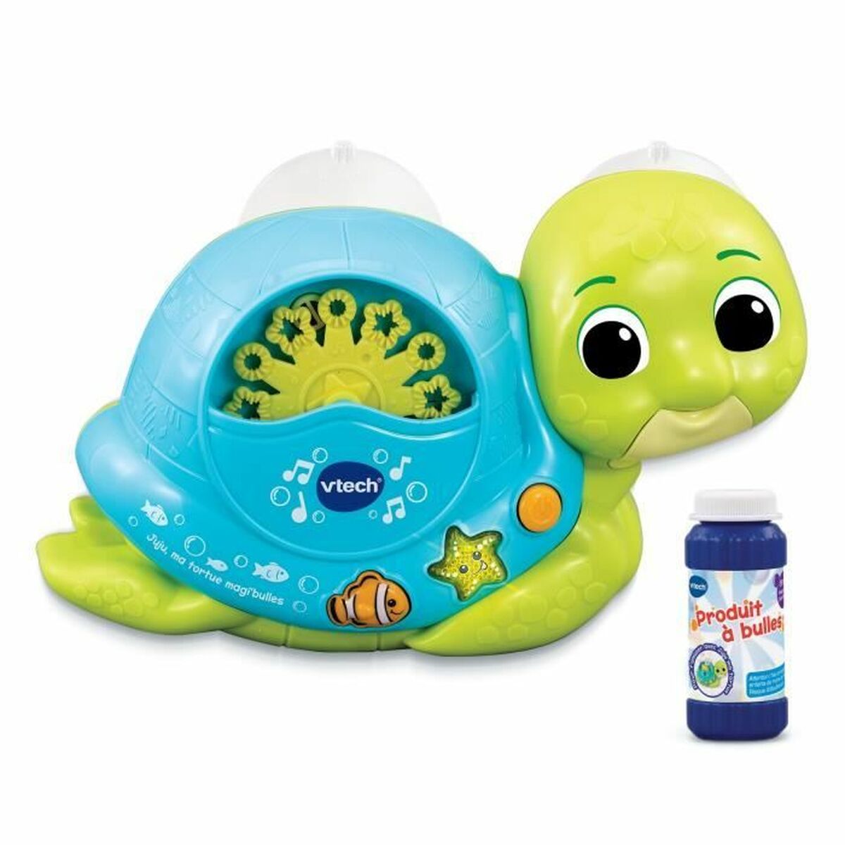 Jouets Pour le Bain Vtech Baby Juju ma tortue magi bulles