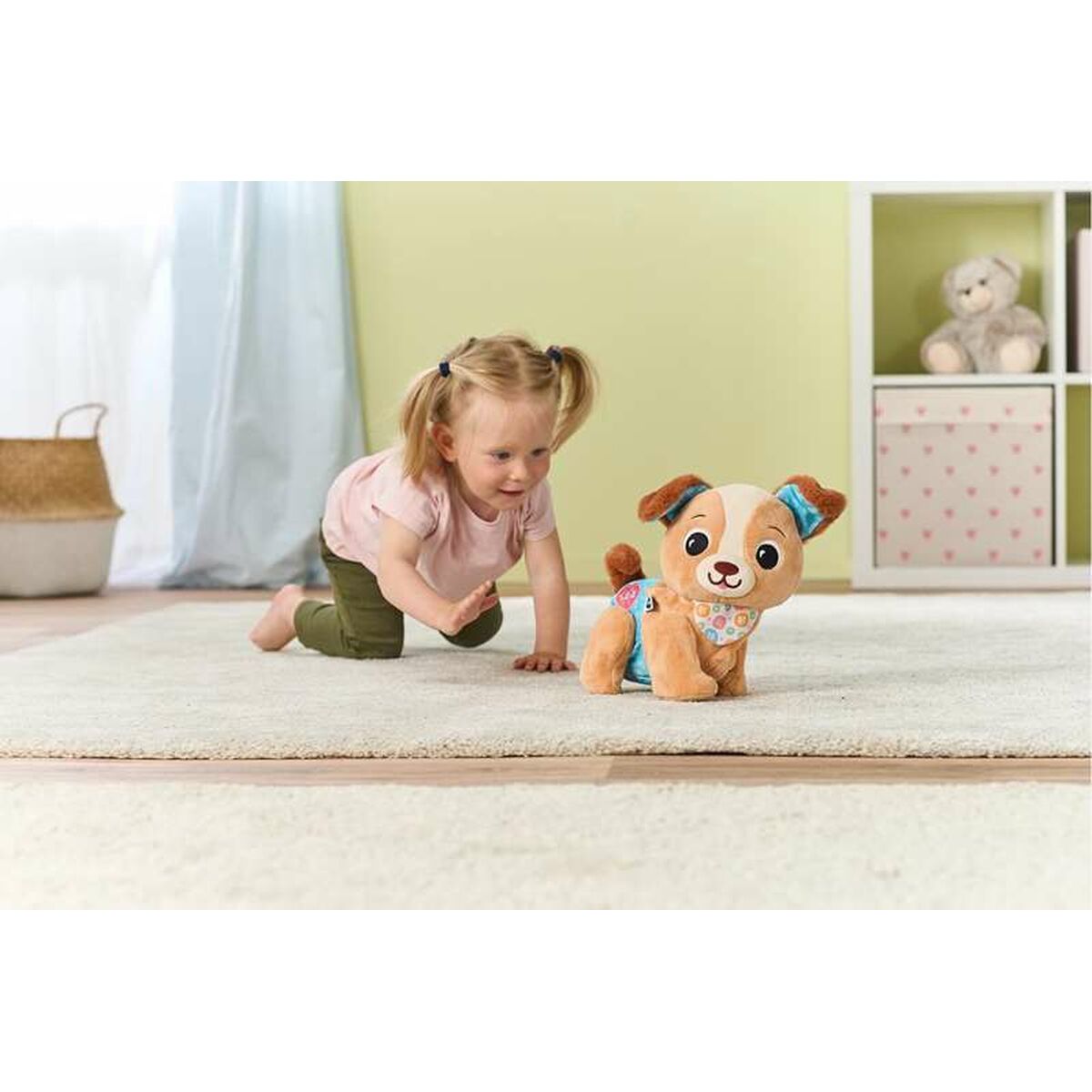 Jouet Peluche Vtech Textile Chien