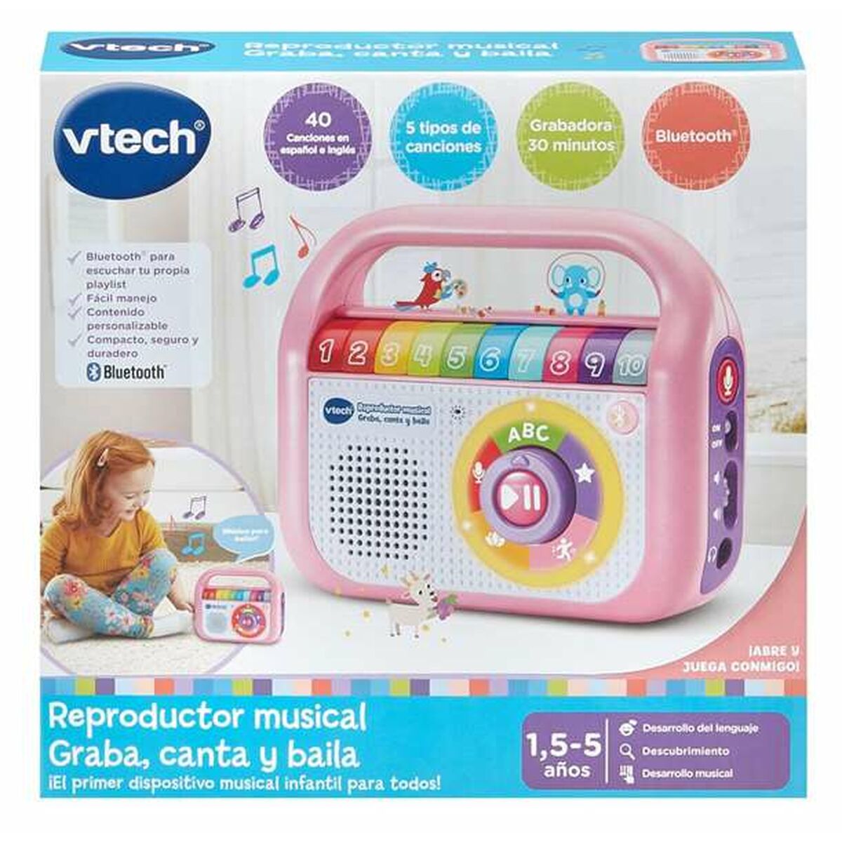Jouet musical Vtech 14,8 x 17,5 x 6 cm