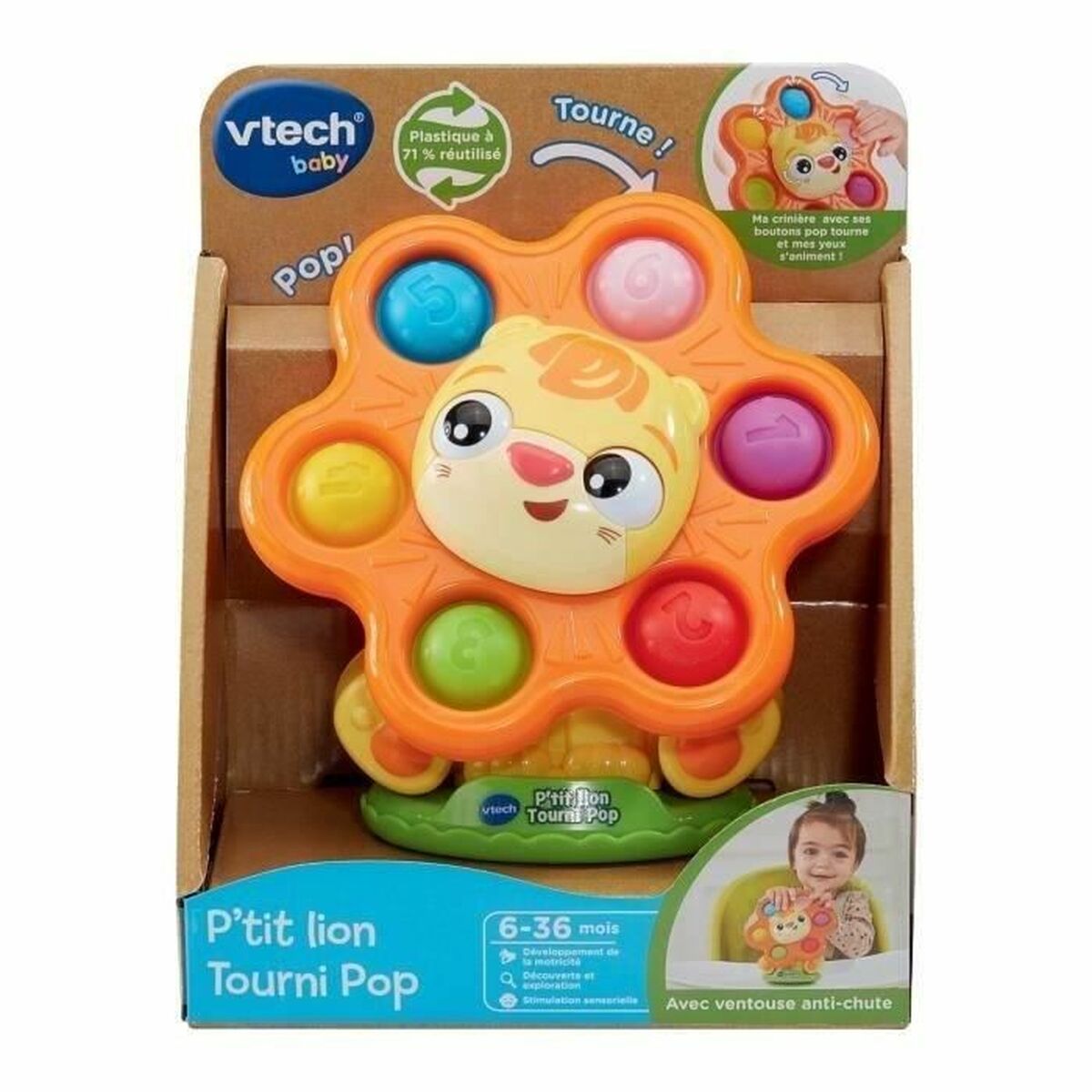 Poupée Bébé Vtech Baby 1 Unité