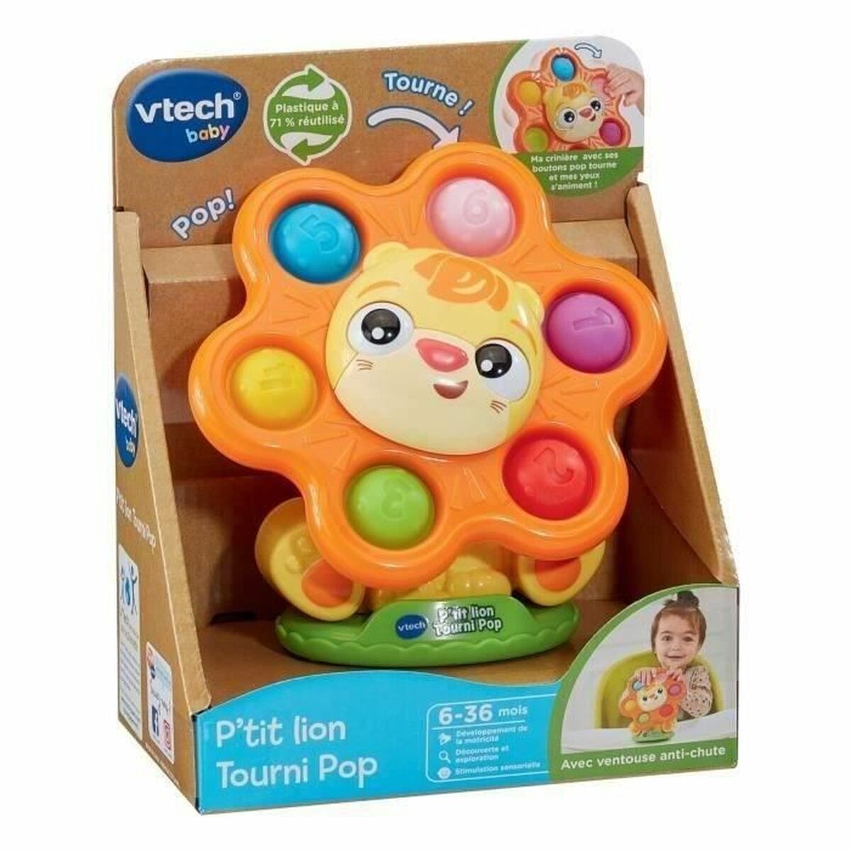 Poupée Bébé Vtech Baby 1 Unité