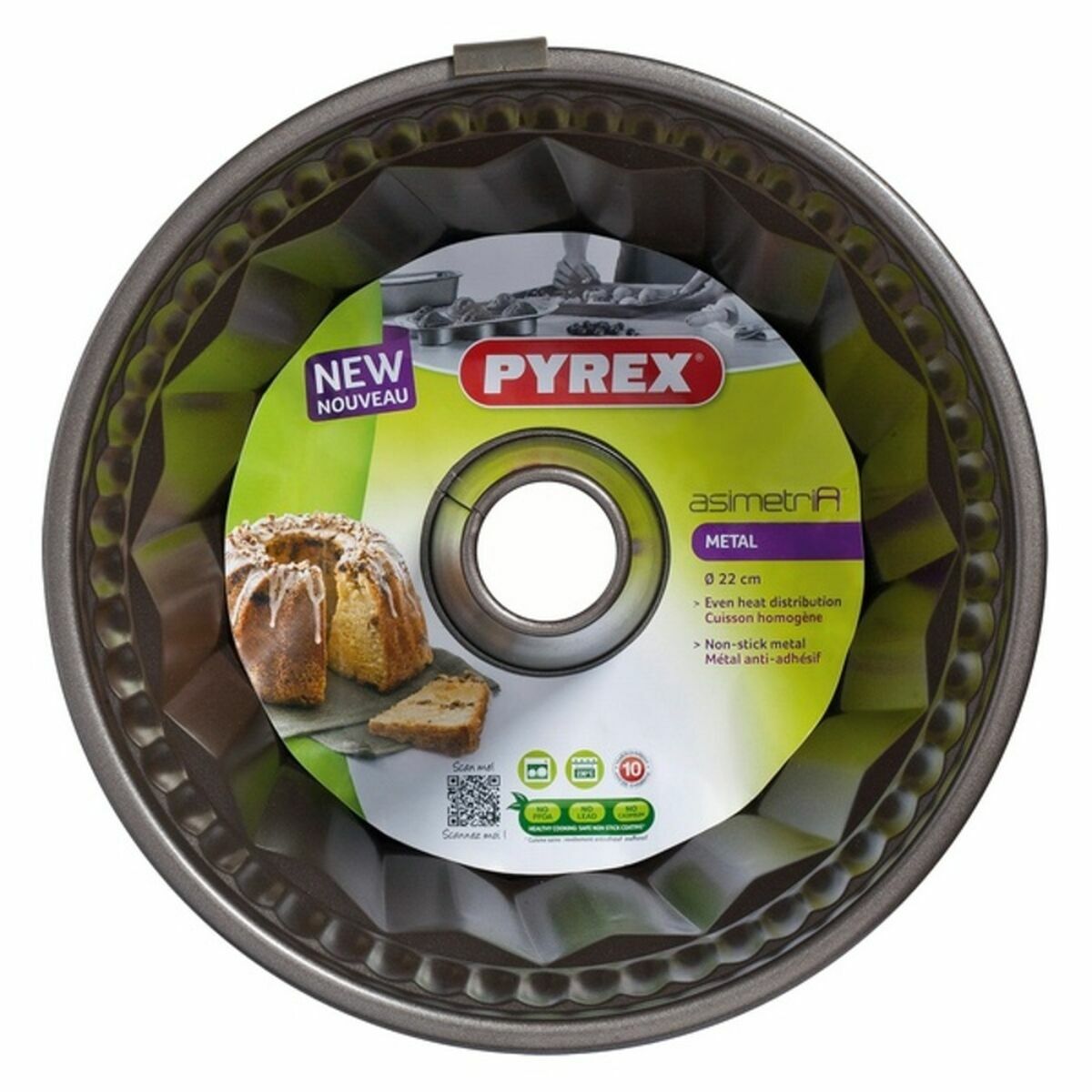 Moule à pâtisserie Pyrex Marron Métal Aluminium