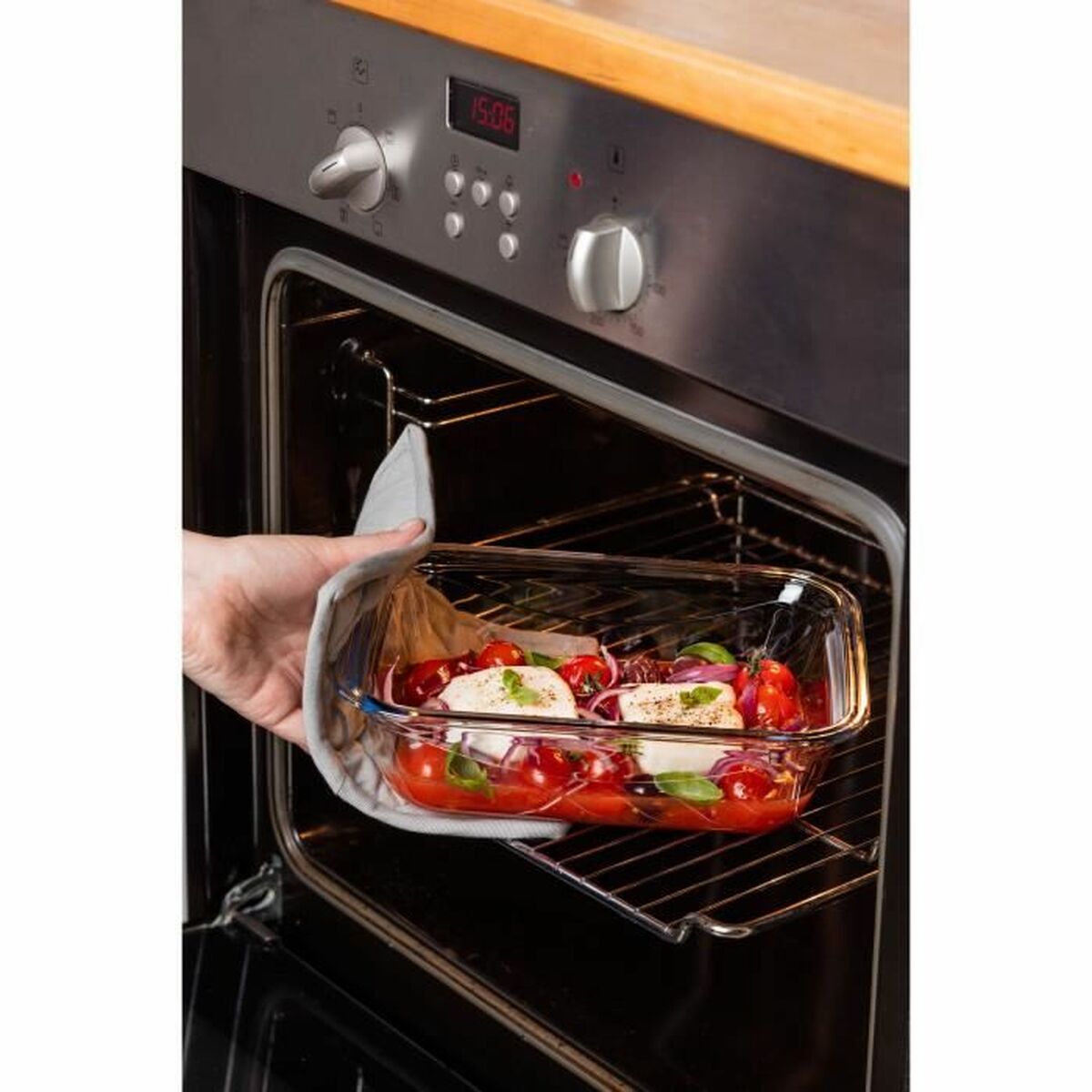 Ensemble de Boîtes à Lunch Pyrex Cook & Go Bleu Transparent