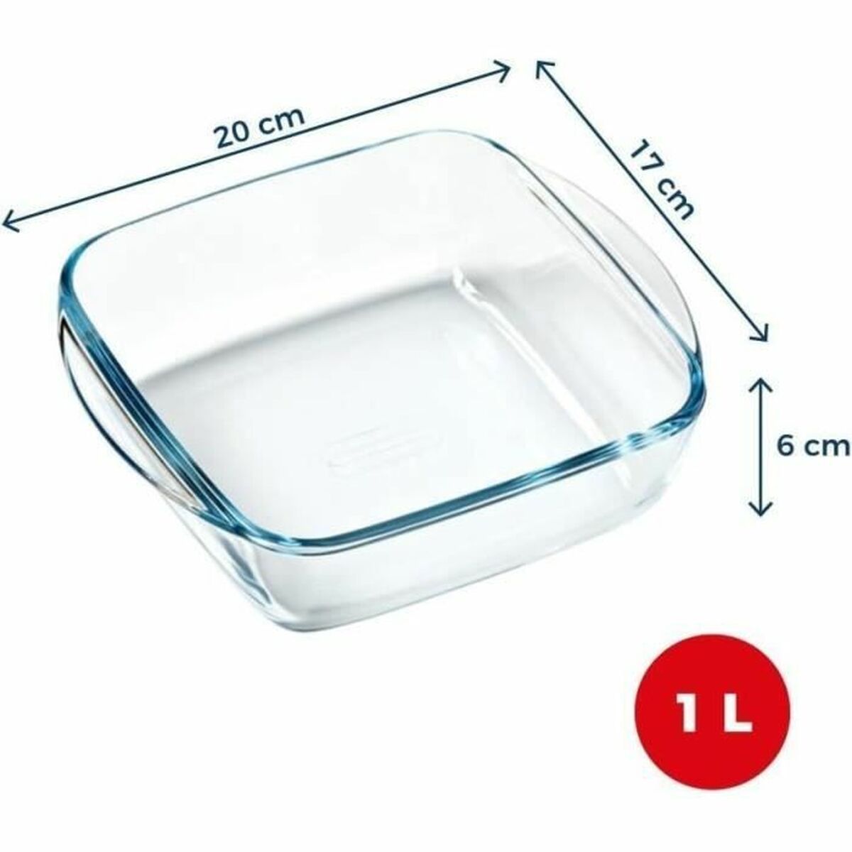 Plat de Four Pyrex 1 L