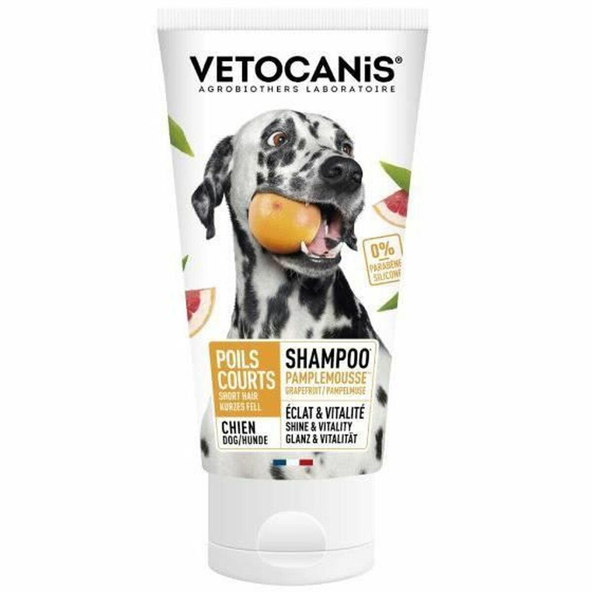 Shampoing pour animaux de compagnie Vetocanis Citrique 300 ml