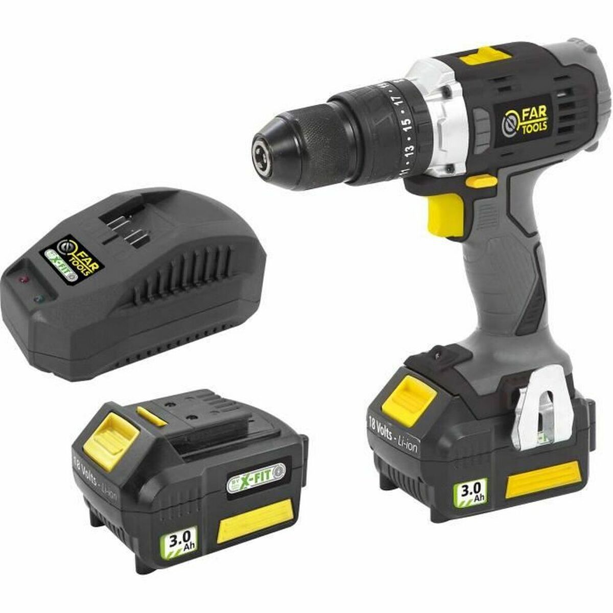 Tournevis électrique Fartools X-FIT XF-IMPACT DRILL S / S 18V