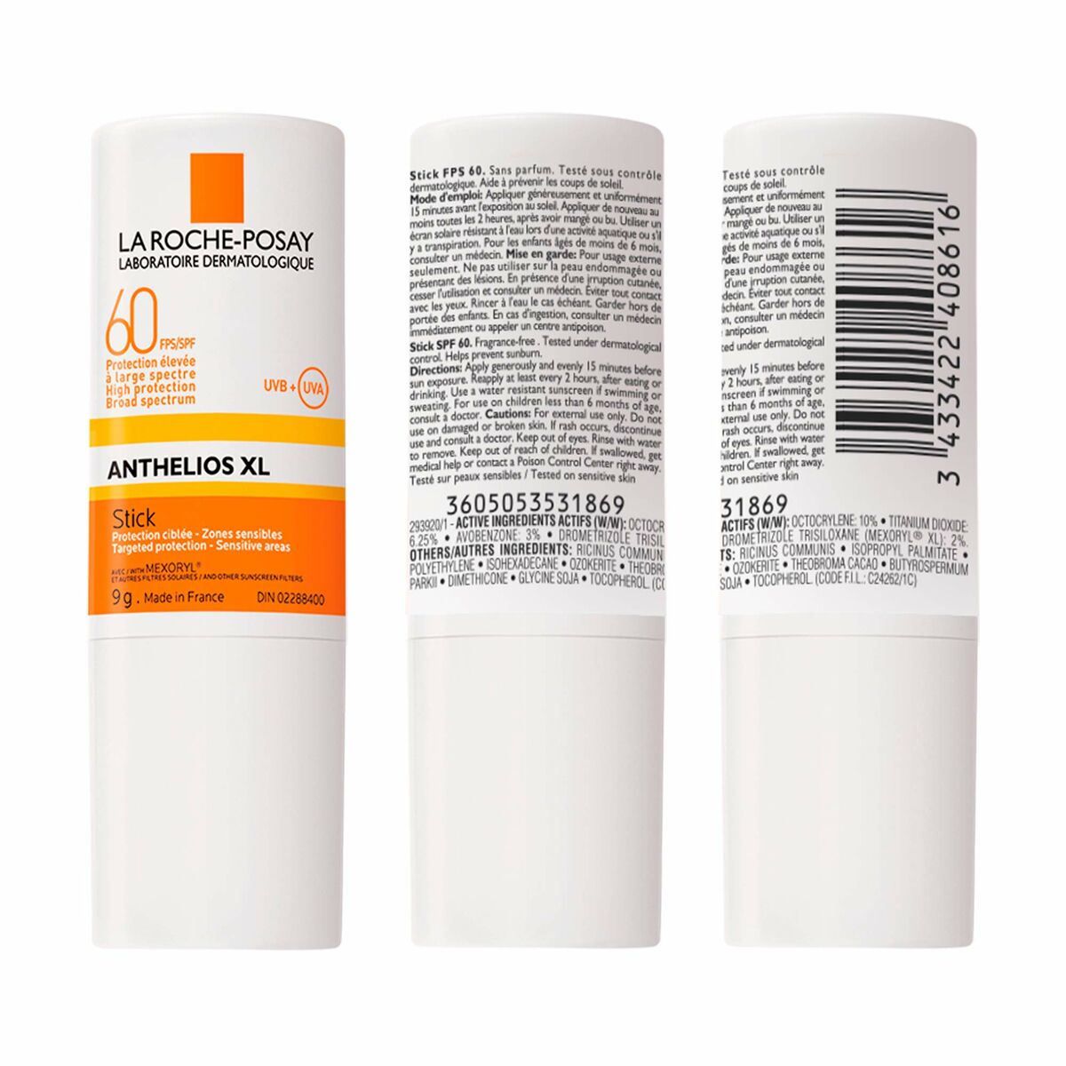 Écran solaire visage La Roche Posay Anthelios Xl Noir Spf 50