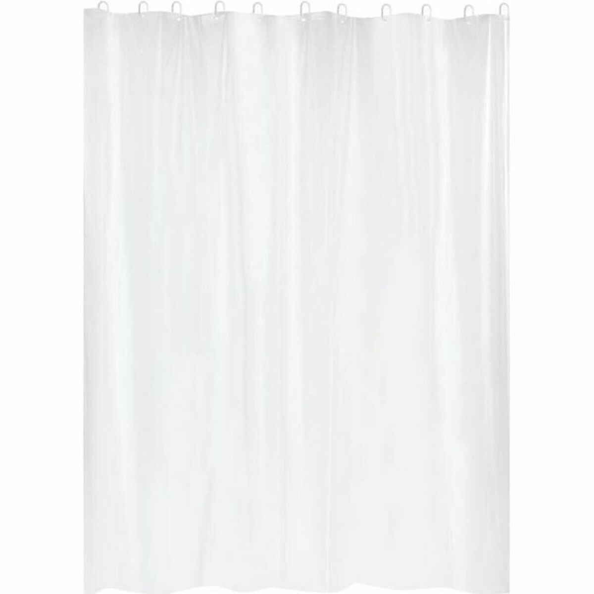 Rideau de Douche Gelco Blanc PVC PEVA 180 x 200 cm